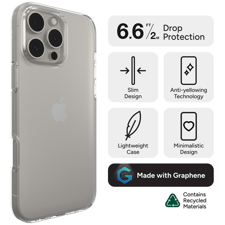 کاور زگ مدل Crystal Lite مناسب برای گوشی موبایل اپل iPhone 16 Pro Max