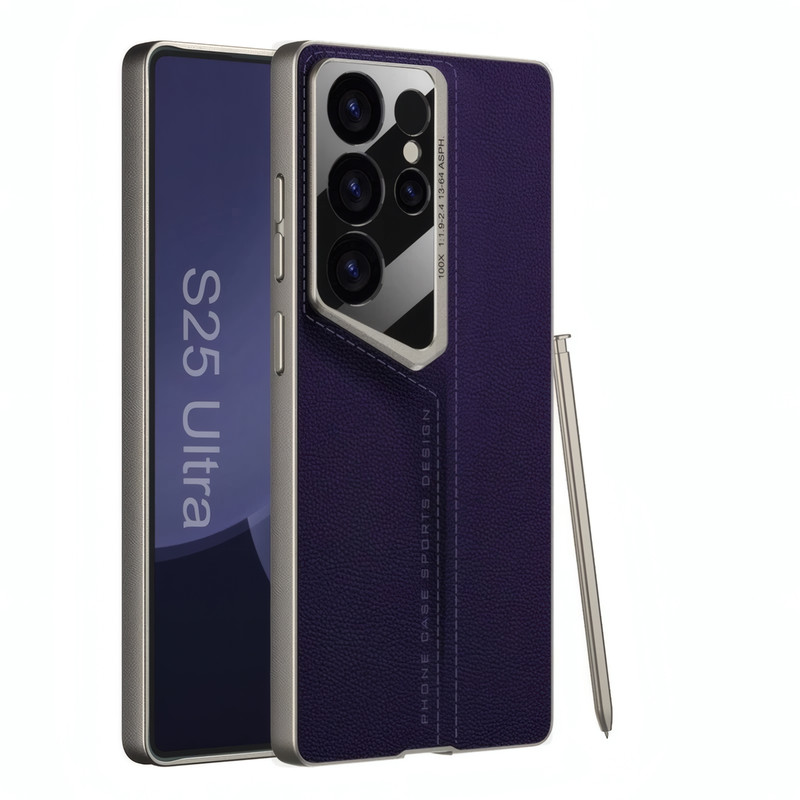 کاور مدل Leather Blade مناسب برای گوشی موبایل سامسونگ Galaxy S25 Ultra