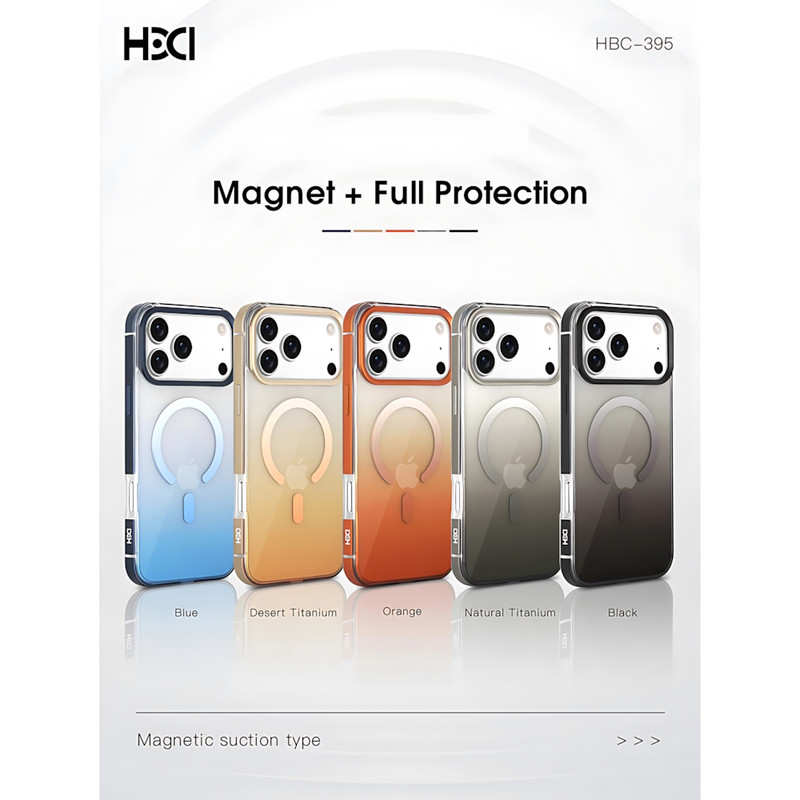 کاور اچ دی دی مدل HBC-395 مناسب برای گوشی موبایل اپل iPhone 17 Pro Max