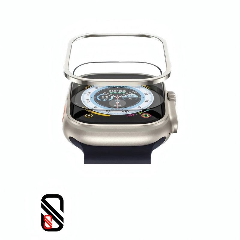محافظ صفحه نمایش اسلیکتو مدل Sapphire مناسب برای اپل واچ 49 میلی متری