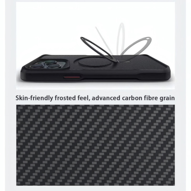 کاور مدل AeroCarbon مناسب برای گوشی موبایل اپل iPhone 16 Pro Max