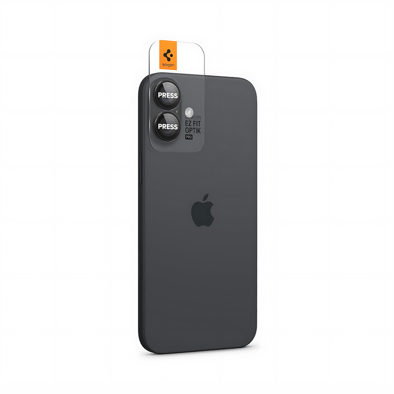 محافظ لنز دوربین شیشهای اسپیگن مدل Optik Pro مناسب برای گوشی موبایل اپل iPhone 16