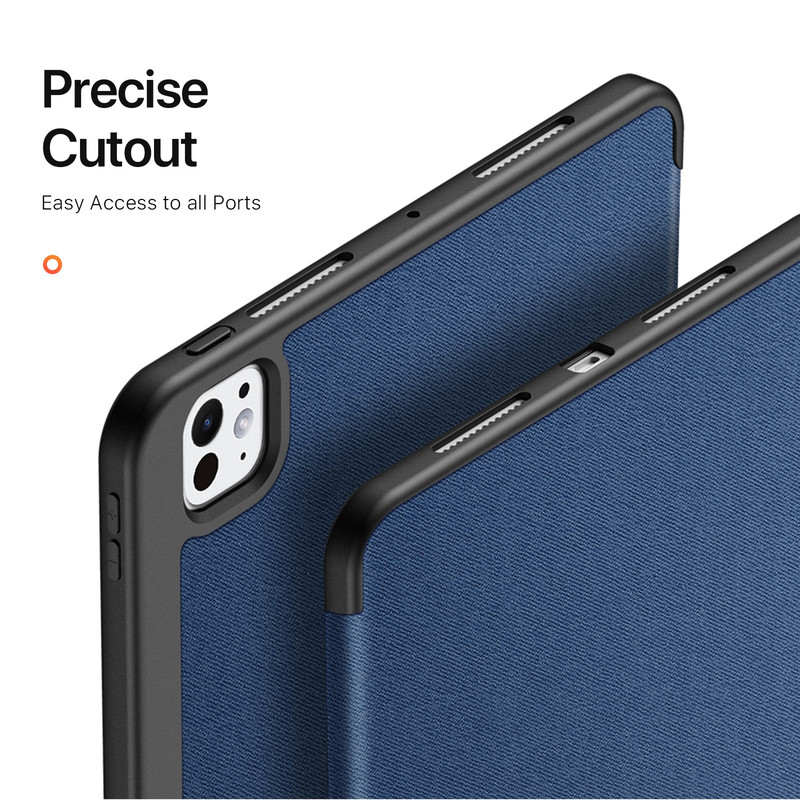 کیف کلاسوری دوکس دوکیس مدل Domo Flip مناسب برای تبلت اپل iPad Pro 13 (2024)