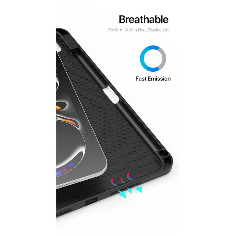 کیف کلاسوری دوکس دوکیس مدل Domo Flip مناسب برای تبلت اپل iPad Pro 13 (2024)