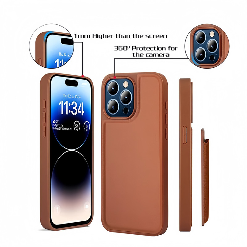 کاور اچ دی دی مدل HBC-009 مناسب برای گوشی موبایل اپل iPhone 16 Pro Max