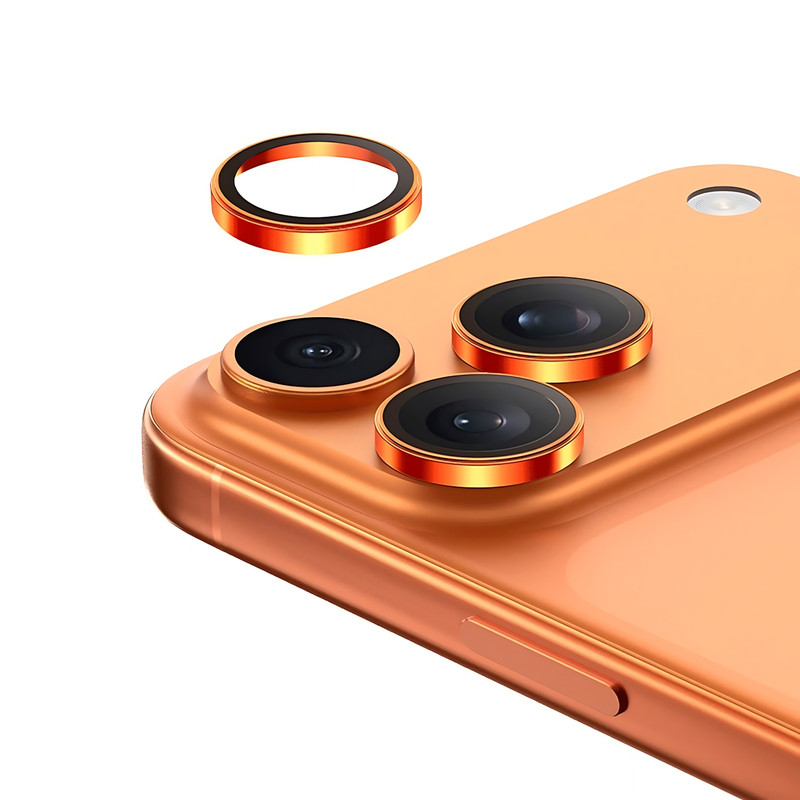 محافظ لنز دوربین شیشهای مدل Rex مناسب برای گوشی موبایل اپل iPhone 17 Pro Max