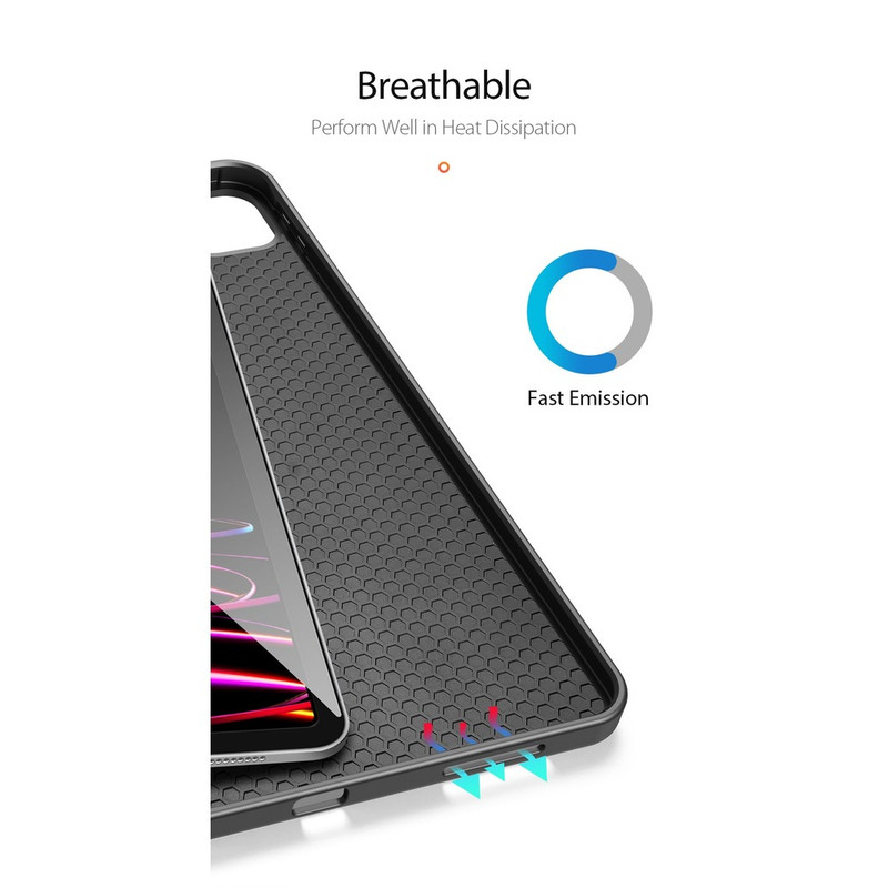 کیف کلاسوری نکسورا مدل DuxDucis مناسب برای تبلت اپل iPad Pro 12.9 (2020 / 2021 / 2022)