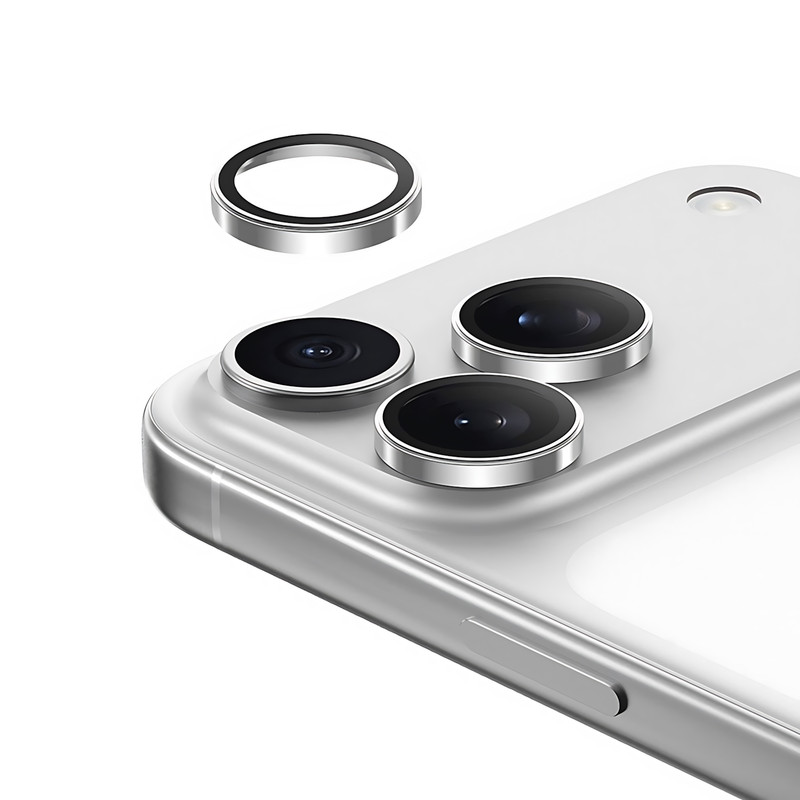محافظ لنز دوربین شیشهای مدل Rex مناسب برای گوشی موبایل اپل iPhone 17 Pro