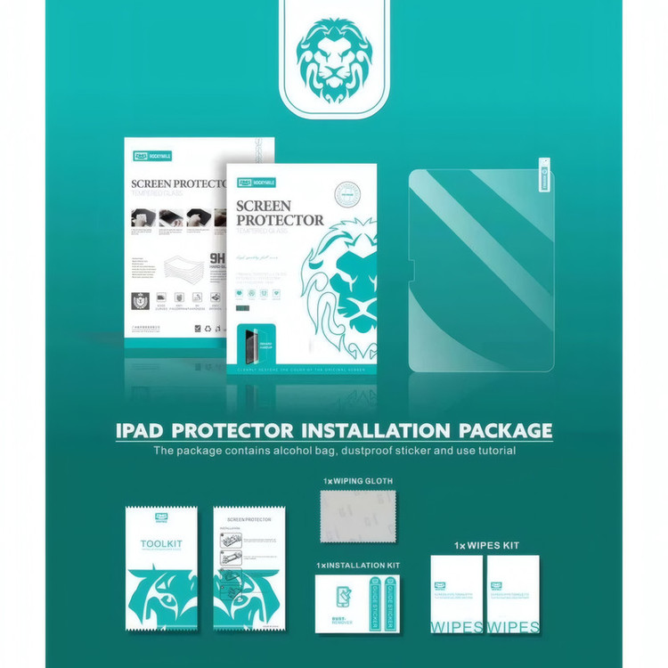 محافظ صفحه نمایش شیشه ای راکی مایل مدل TB مناسب برای تبلت اپل iPad Pro 10.5