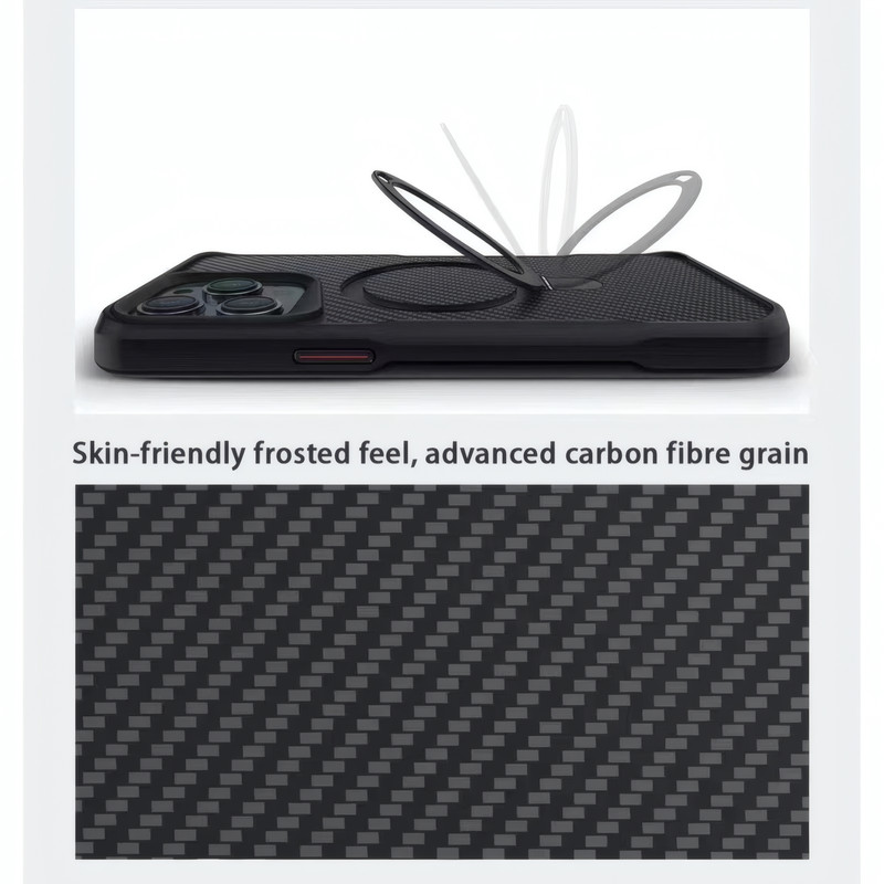 کاور مدل AeroCarbon مناسب برای گوشی موبایل اپل iPhone 16 Pro