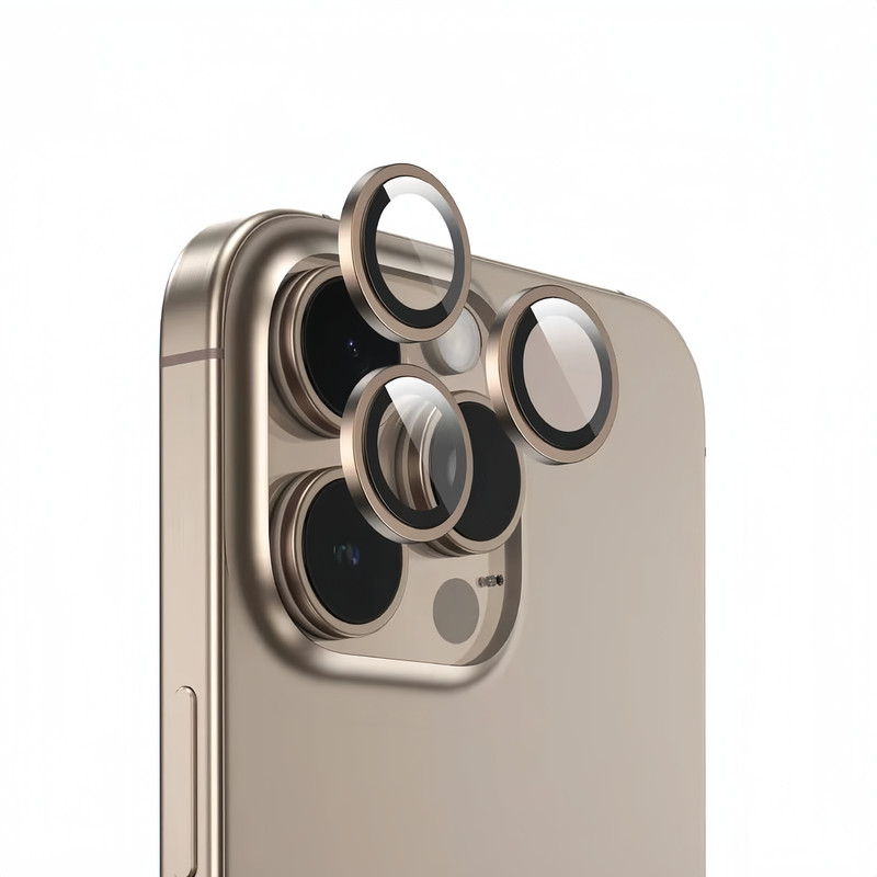 محافظ لنز دوربین اسلیکتو مدل Pro Plus مناسب برای گوشی موبایل اپل iPhone 16 Pro Max