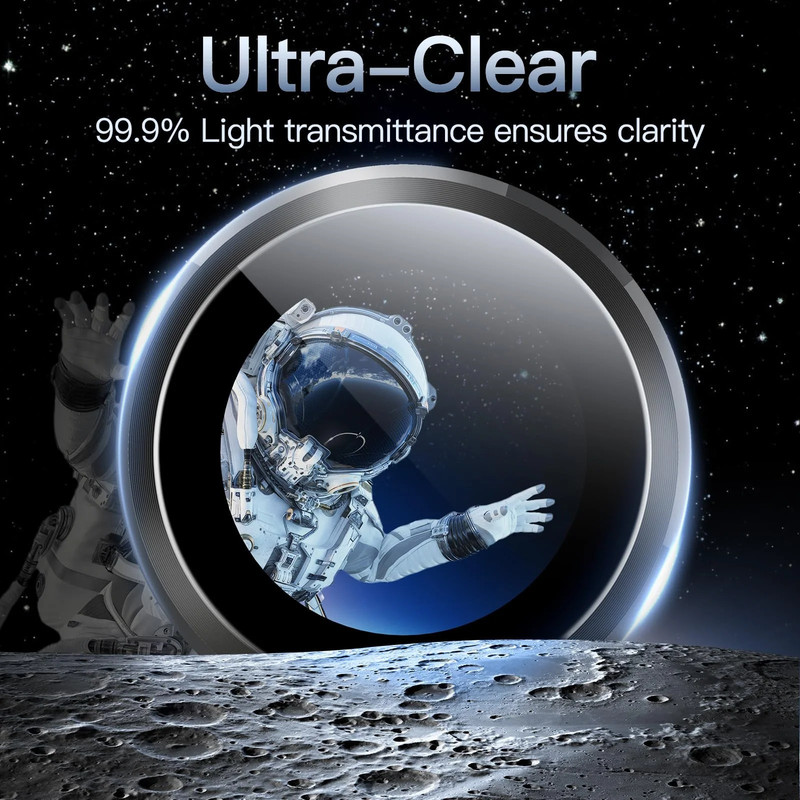 محافظ لنز دوربین شیشهای کی فون مدل ArClear مناسب برای گوشی موبایل سامسونگ Galaxy S24 Ultra