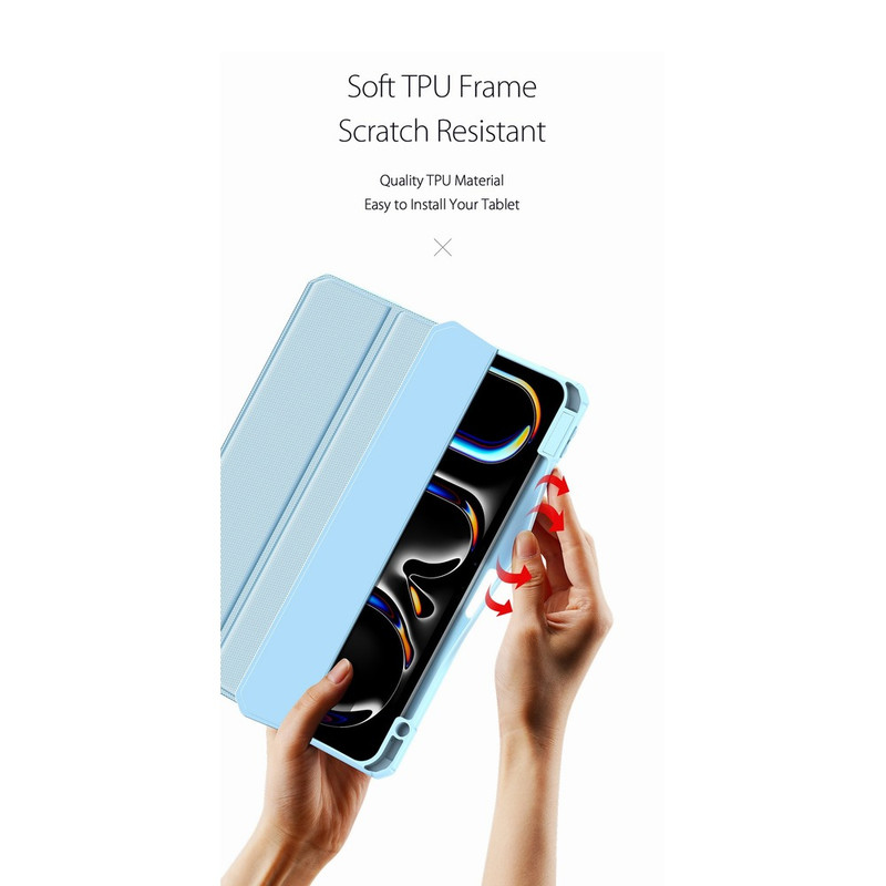 کیف کلاسوری دوکس دوکیس مدل Toby Flap مناسب برای تبلت اپل iPad Pro 11 (2024)