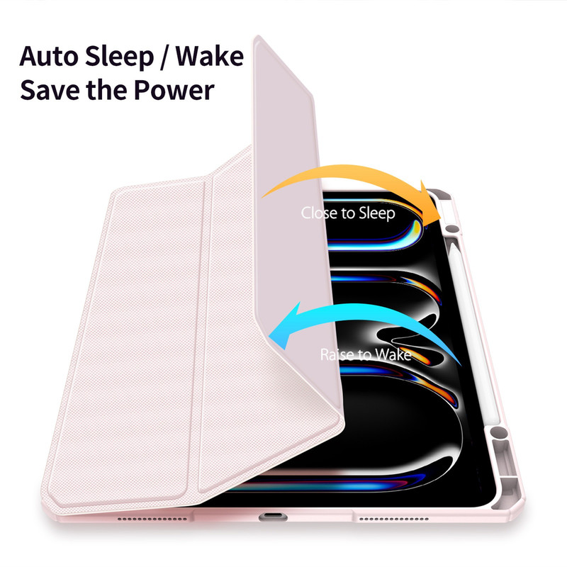 کیف کلاسوری دوکس دوکیس مدل Toby Flap مناسب برای تبلت اپل iPad Pro 13 (2024)