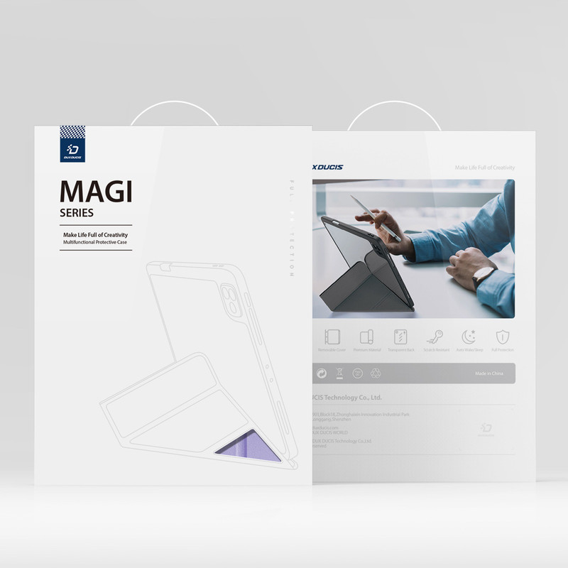 کیف کلاسوری دوکس دوکیس مدل MAGI مناسب برای تبلت اپل iPad Pro 11 (2024)