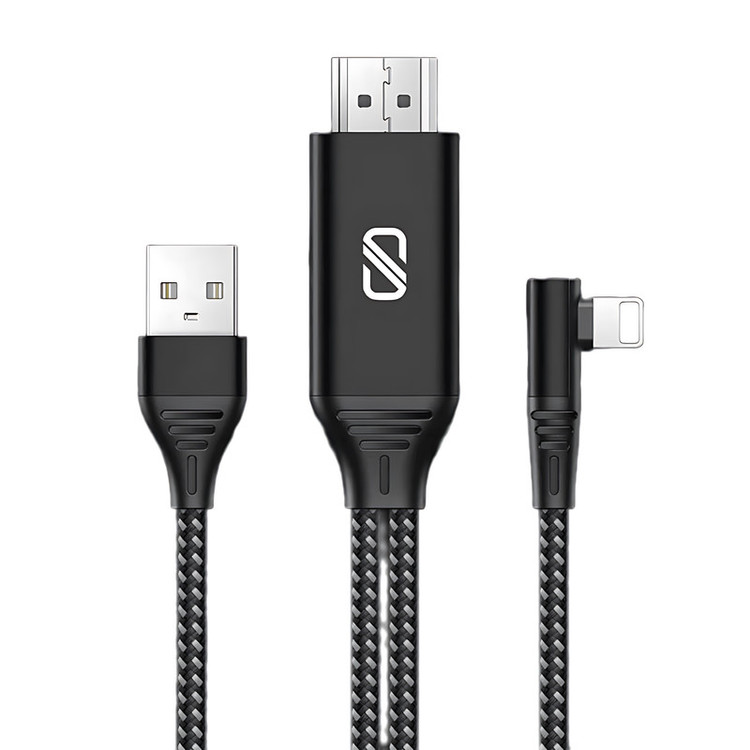 کابل تبدیل لایتنینگ به HDMI اسلیکتو مدل SHC-01 طول 2 متر