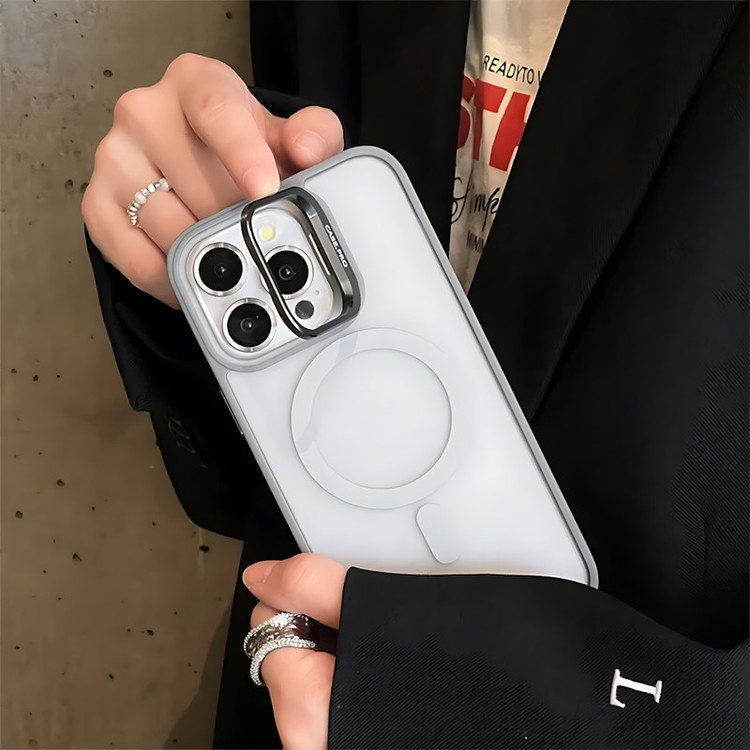 کاور مدل DarkHalo مناسب برای گوشی موبایل اپل iPhone 16 Pro Max به همراه محافظ لنز