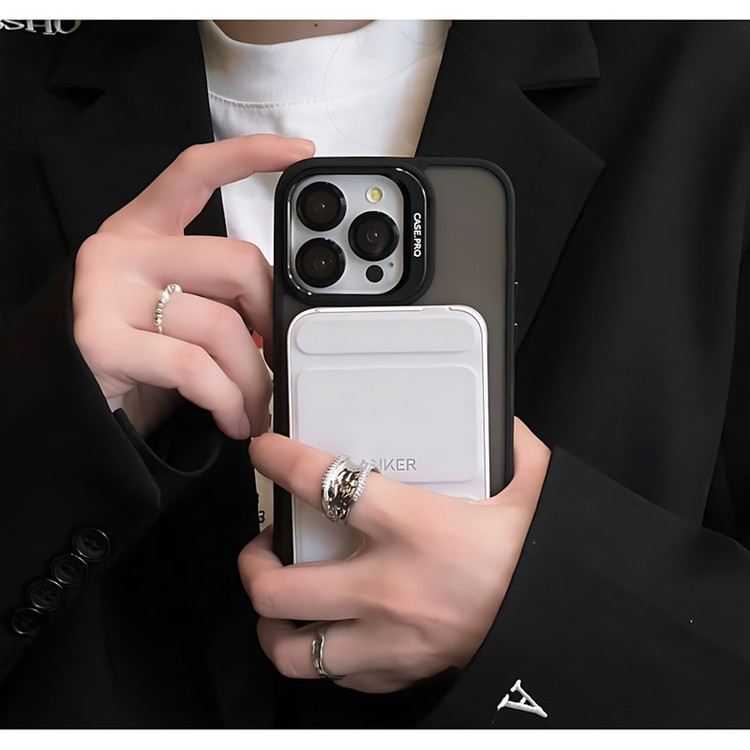 کاور مدل DarkHalo مناسب برای گوشی موبایل اپل iPhone 16 Pro Max به همراه محافظ لنز