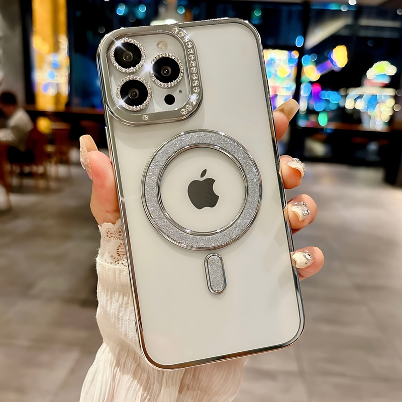 کاور مدل GlitzMag مناسب برای گوشی موبایل اپل iPhone 15 Pro