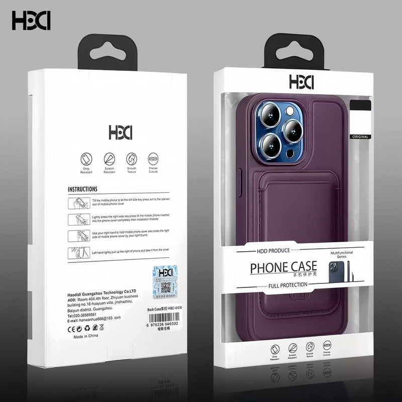 کاور اچ دی دی مدل HBC-009 مناسب برای گوشی موبایل اپل iPhone 16 Pro