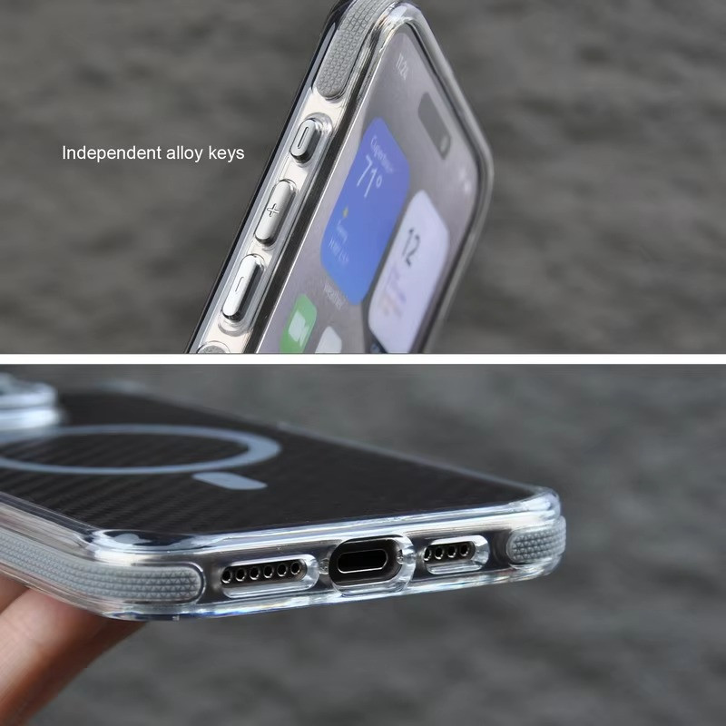 کاور مدل CarbonCore مناسب برای گوشی موبایل اپل iPhone 15 Pro