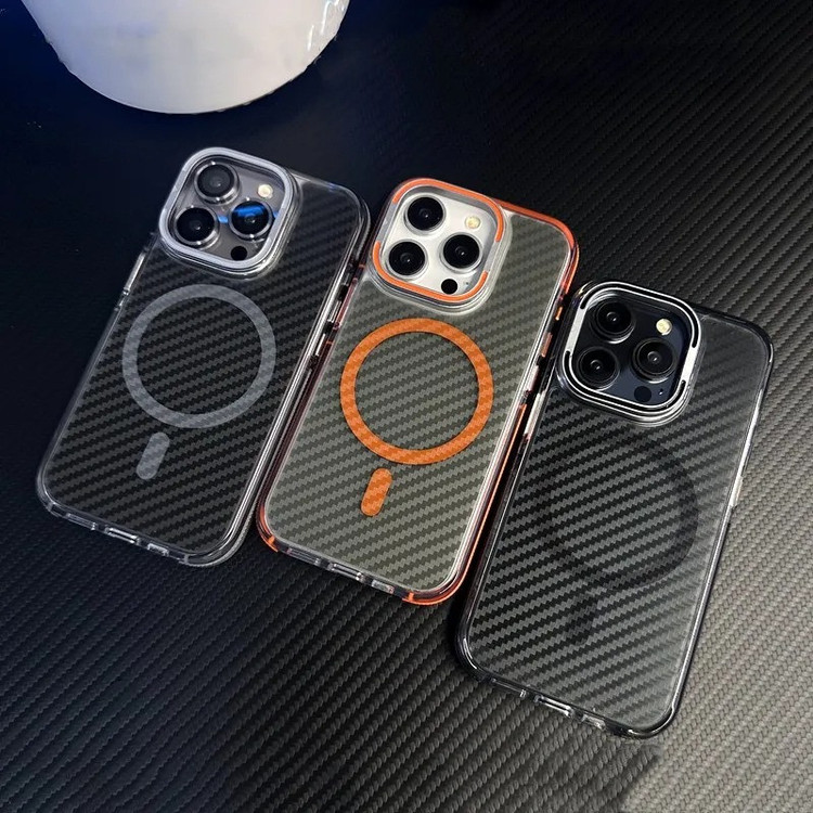 کاور مدل CarbonCore مناسب برای گوشی موبایل اپل iPhone 15 Pro