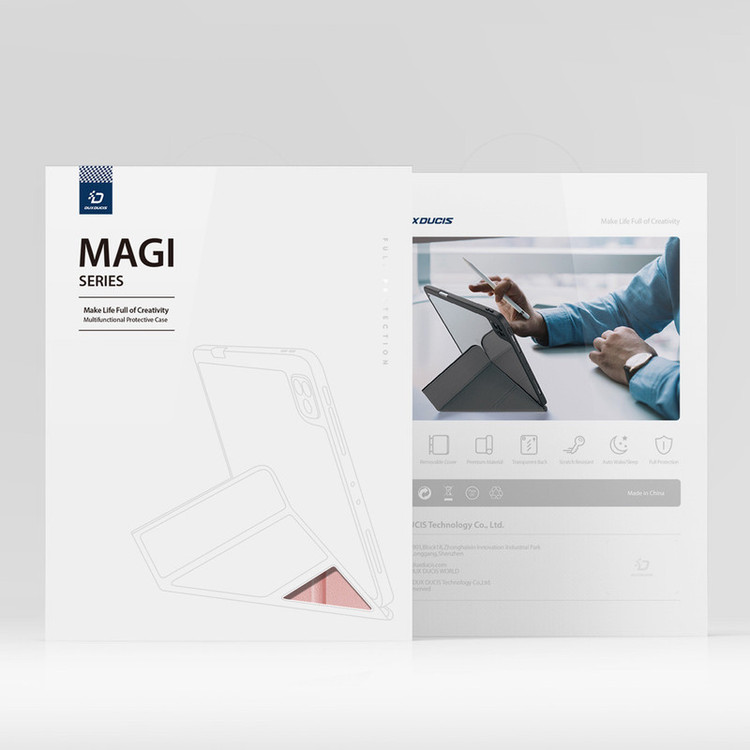 کیف کلاسوری دوکس دوکیس مدل MAGI مناسب برای تبلت اپل iPad Air 13 (2024) / iPad Pro 12.9 (2020/, 2021, 2022)