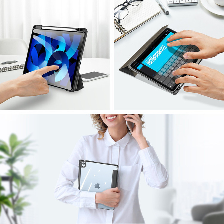 کیف کلاسوری دوکس دوکیس مدل Toby Flap مناسب برای تبلت اپل iPad Air 6 11/Air 4/5 10.9