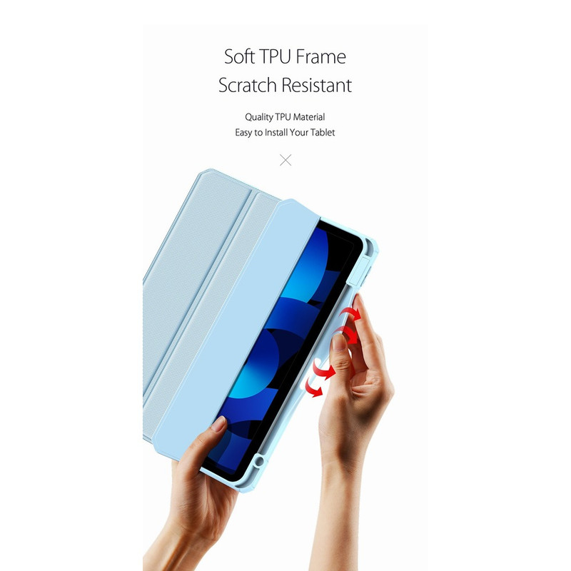 کیف کلاسوری دوکس دوکیس مدل Toby Flap مناسب برای تبلت اپل iPad Air 6 11/Air 4/5 10.9