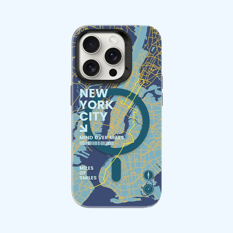کاور بنکس مدل MagClap New York مناسب برای گوشی موبایل اپل iPhone 15 Pro Max