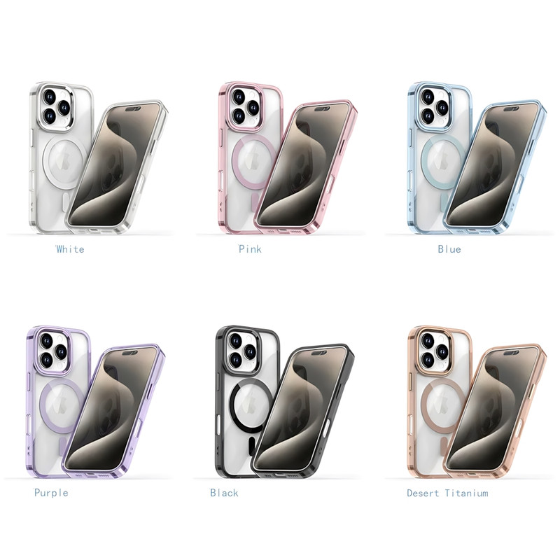 کاور مدل CrystalSlim مناسب برای گوشی موبایل اپل iPhone 16