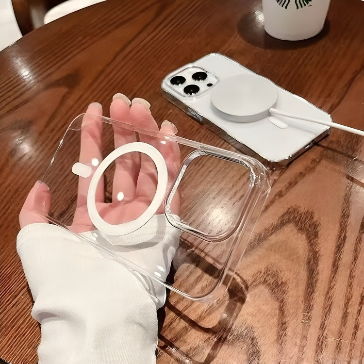 کاور مدل AntiShock-MagSafe مناسب برای گوشی موبایل اپل Iphone 15 Pro Max