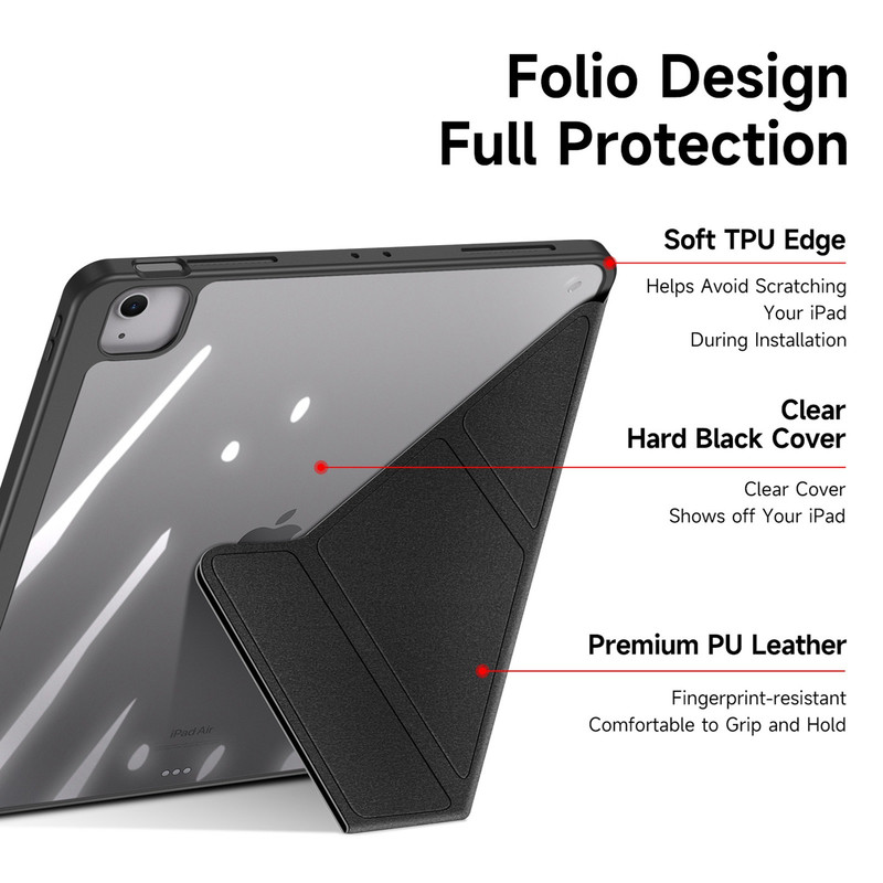 کیف کلاسوری نکسورا مدل DuxDucis مناسب برای تبلت اپل iPad Air 13 (2024) / iPad Pro 12.9 (2020 / 2021 / 2022)
