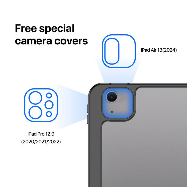 کیف کلاسوری نکسورا مدل DuxDucis مناسب برای تبلت اپل iPad Air 13 (2024) / iPad Pro 12.9 (2020 / 2021 / 2022)