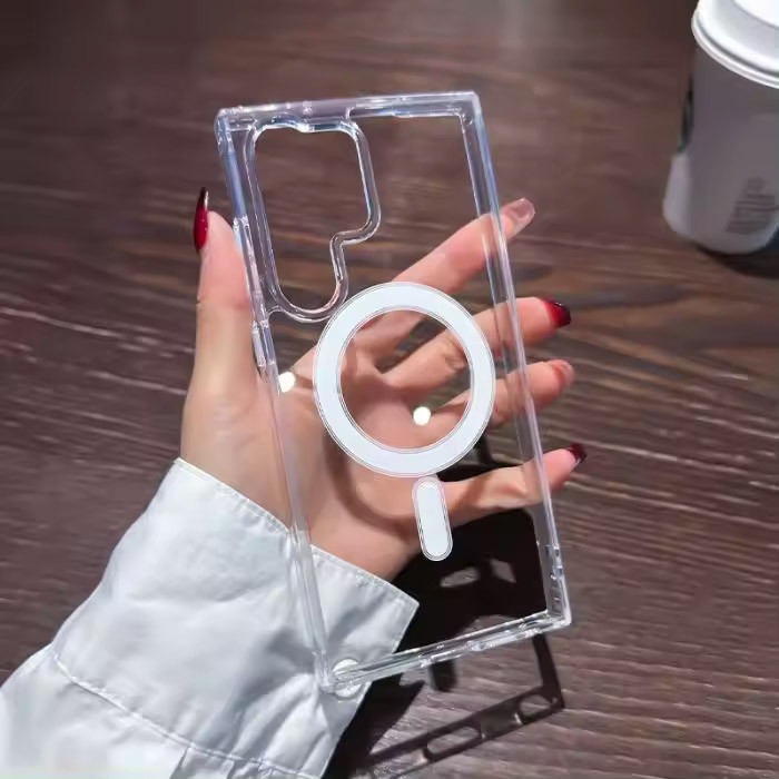 کاور مدل AntiShock-MagSafe مناسب برای گوشی موبایل سامسونگ Galaxy S24 Ultra