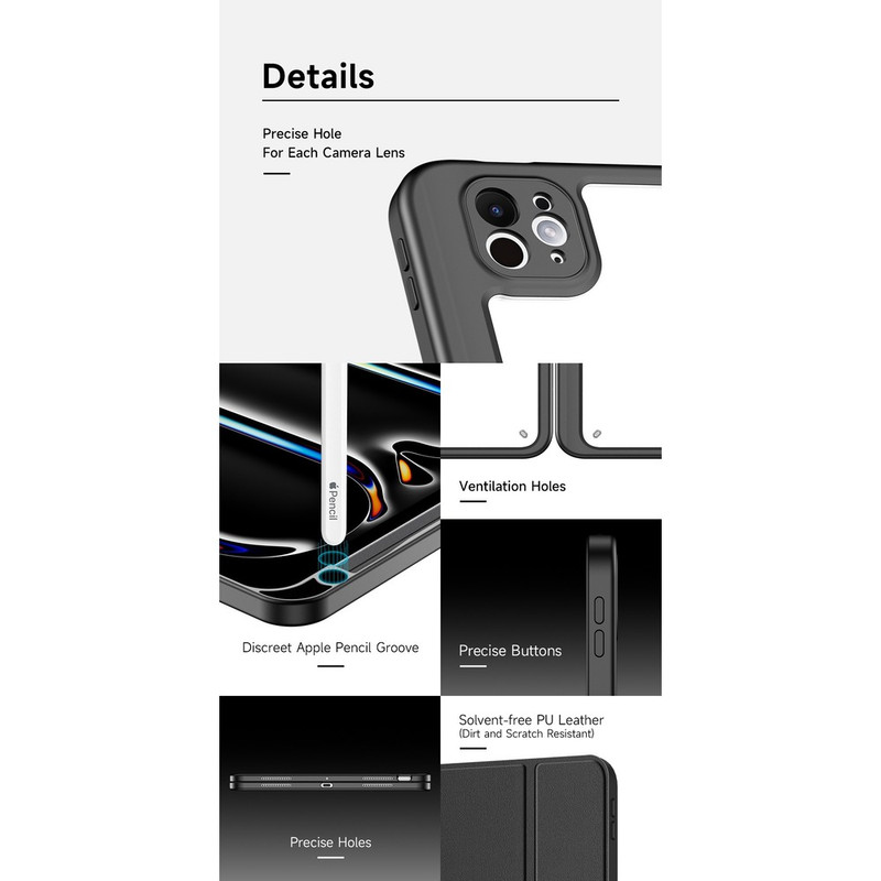 کیف کلاسوری نکسورا مدل Nomad مناسب برای تبلت اپل iPad Pro 13 (2024)
