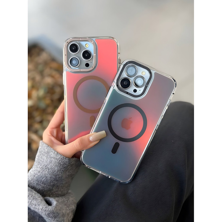 کاور مدل AuroraFlux مناسب برای گوشی موبایل اپل iPhone 16 Pro Max به همراه محافظ لنز