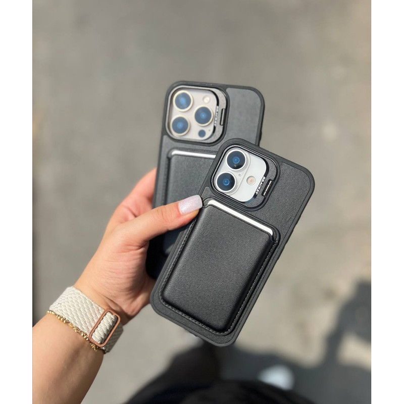 کاور مدل Dravine مناسب برای گوشی موبایل اپل iPhone 16 به همراه جاکارتی