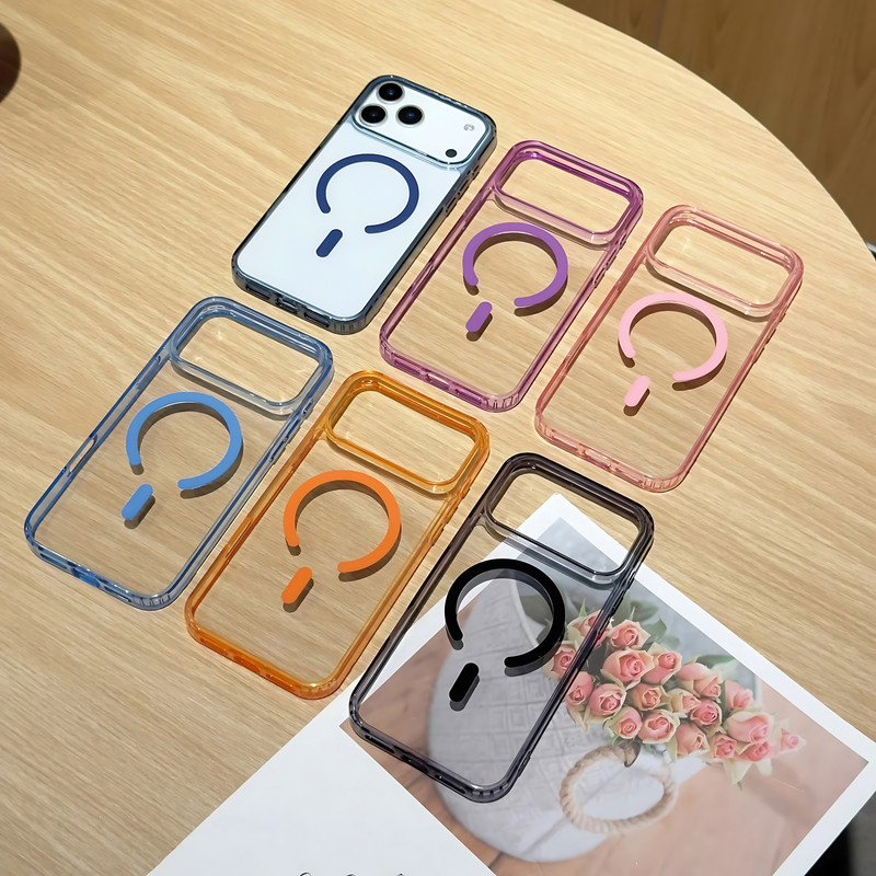 کاور مدل BubbleMag مناسب برای گوشی موبایل اپل iPhone 17