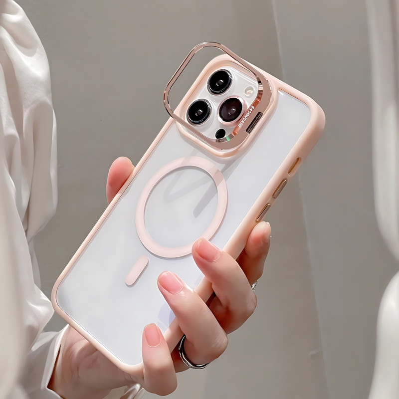 کاور مدل EasCX مناسب برای گوشی موبایل اپل iPhone 16 به همراه محافظ لنز