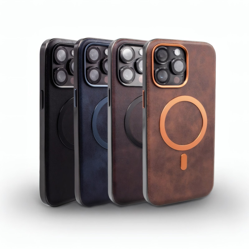 کاور مدل MilLeather مناسب برای گوشی موبایل اپل iPhone 15