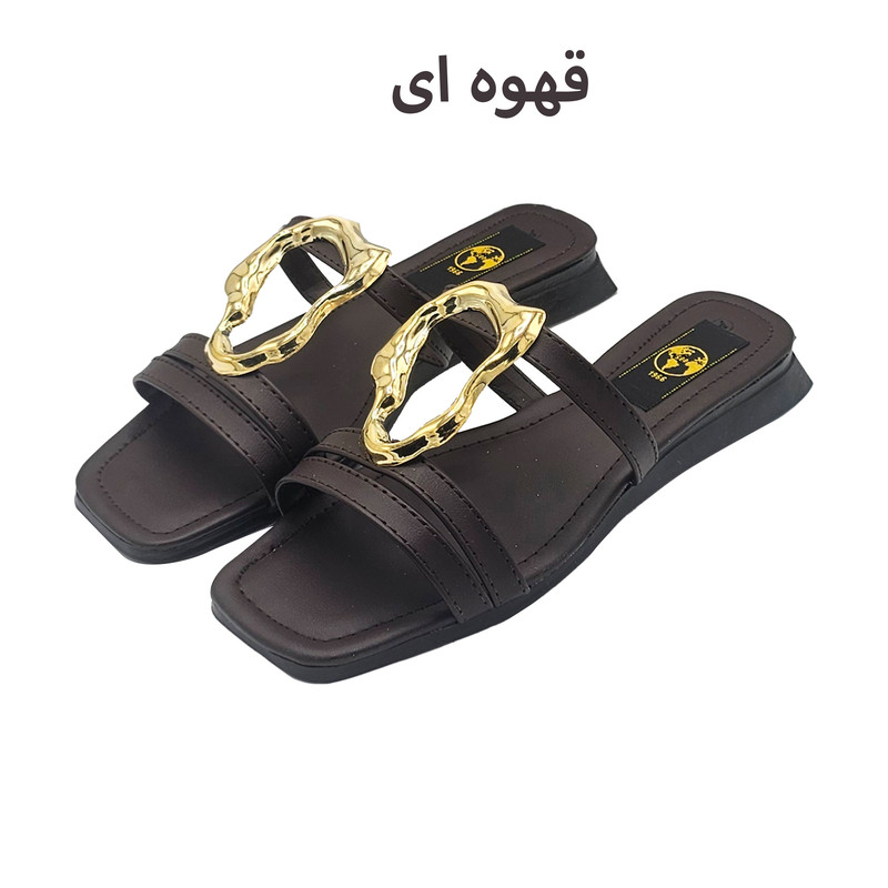 صندل زنانه سیی 1966 مدل دفرمه تخت کد 2292