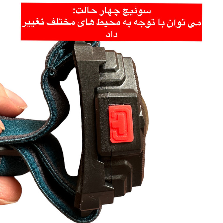 چراغ پیشانی مدل FANNY COB