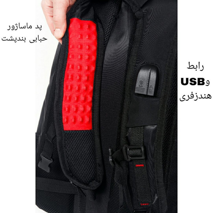 کوله پشتی مدرسه مدل Jns_at