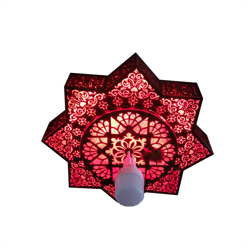 لوستر سقفی و دیواری مدل ستاره
