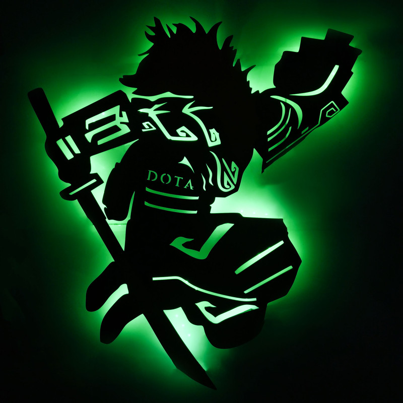 چراغ دیواری مدل هیرو دوتا DOTA2