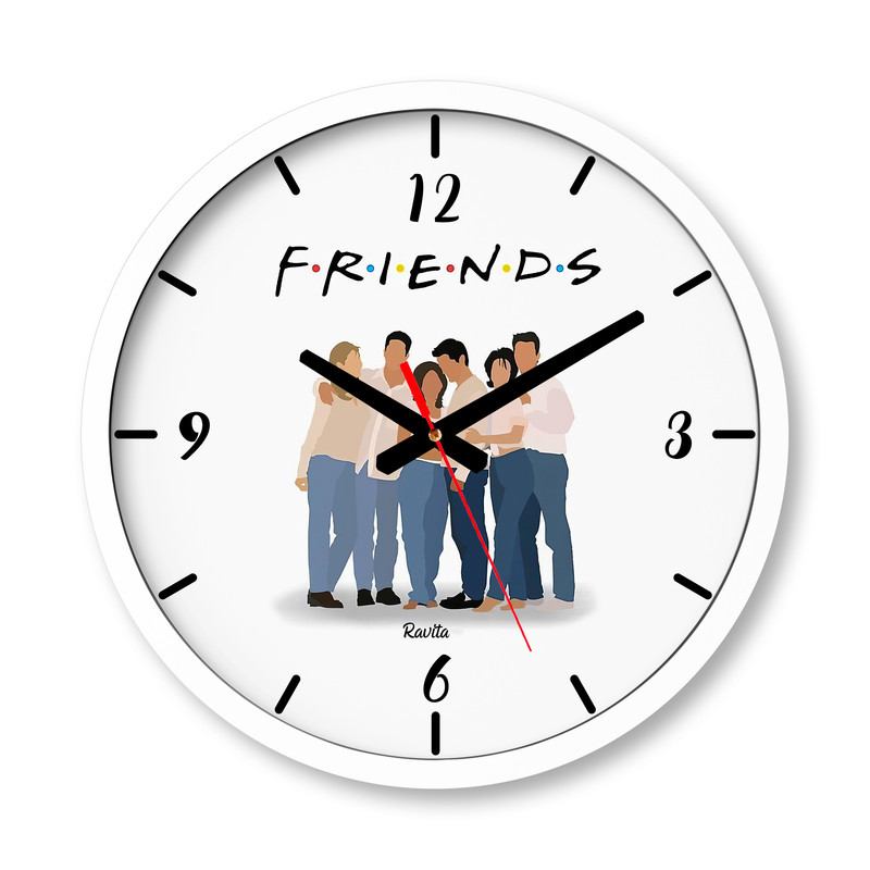 ساعت رومیزی عقربهای راویتا مدل فرندز کد 3611