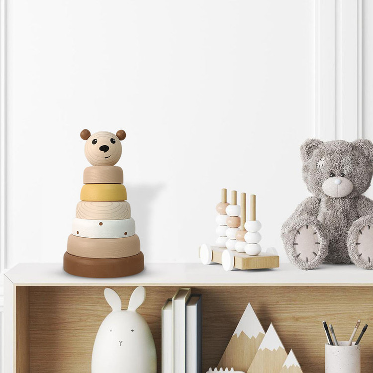 بازی فکری برج هیجان طرح خرس مدل MKids56-G
