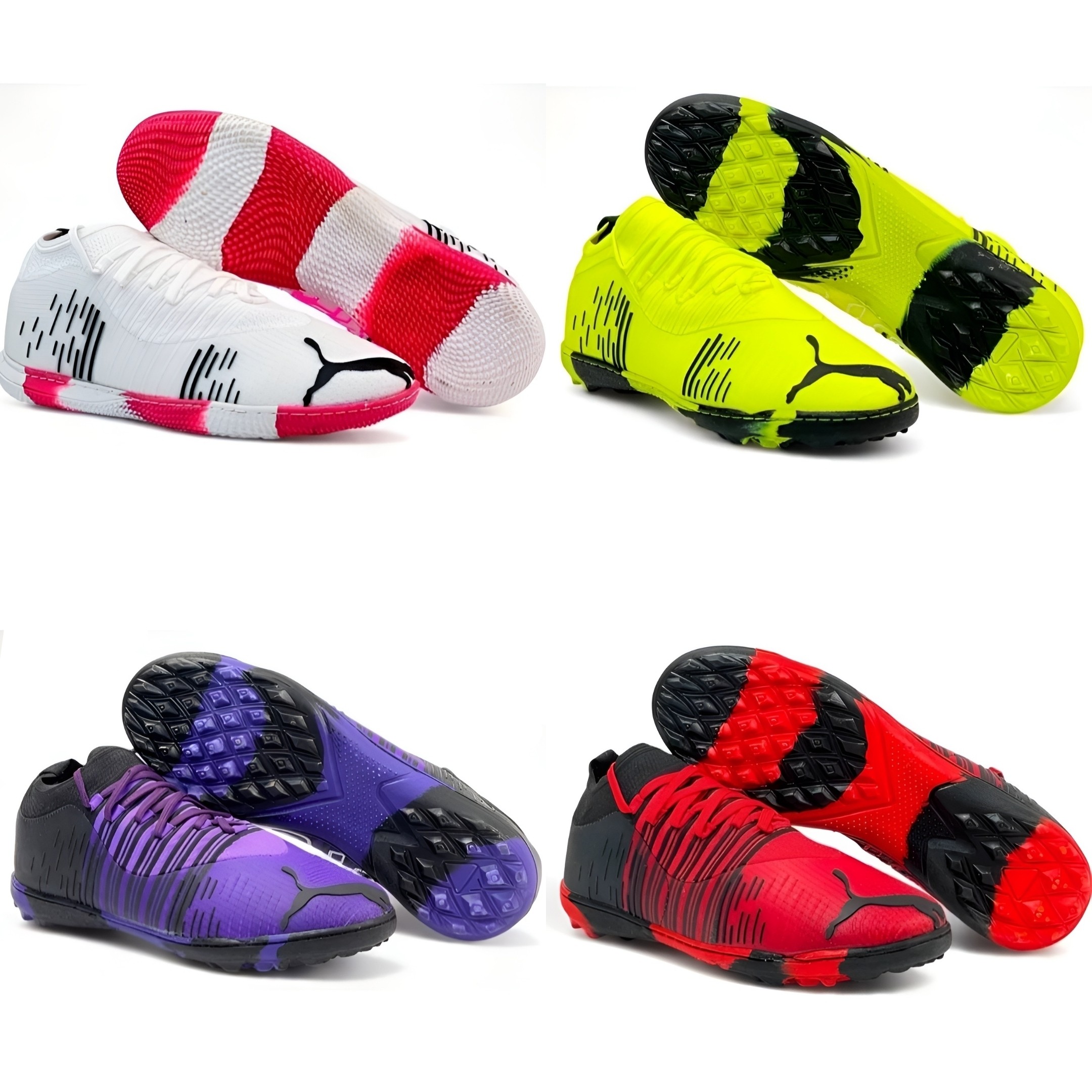 کفش چمن مصنوعی استوک ریز دوکاره اعلا مارک پوما سایز 35 تا 45(و خرید قسطی)
