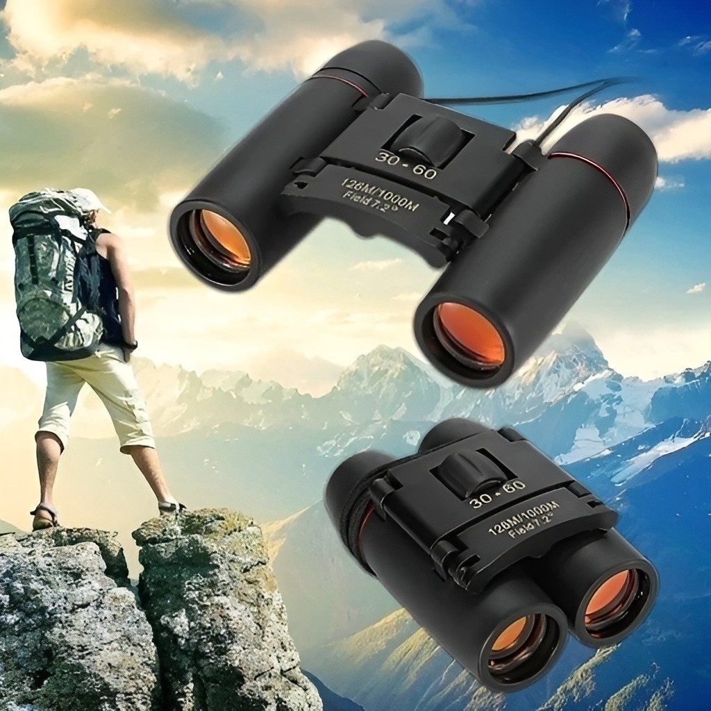 دوربین شکاری دوچشمی اورجینال جیبی و تاشو BINOCULARS(و خرید قسطی)